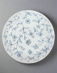 Mino-ware Fine Line Flowers Dinner Plate