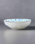 Mino-ware Sprout Pattern Flat Bowl