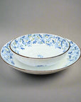 Mino-ware Sprout Pattern Flat Bowl
