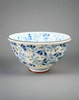 Mino-ware Sprout Pattern Rice Bowl