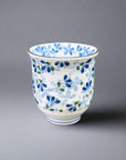 Mino-ware Sprout Pattern Tea Cup