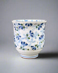 Mino-ware Sprout Pattern Tea Cup
