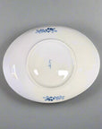 Mino-ware Sprout Pattern Oval Plate