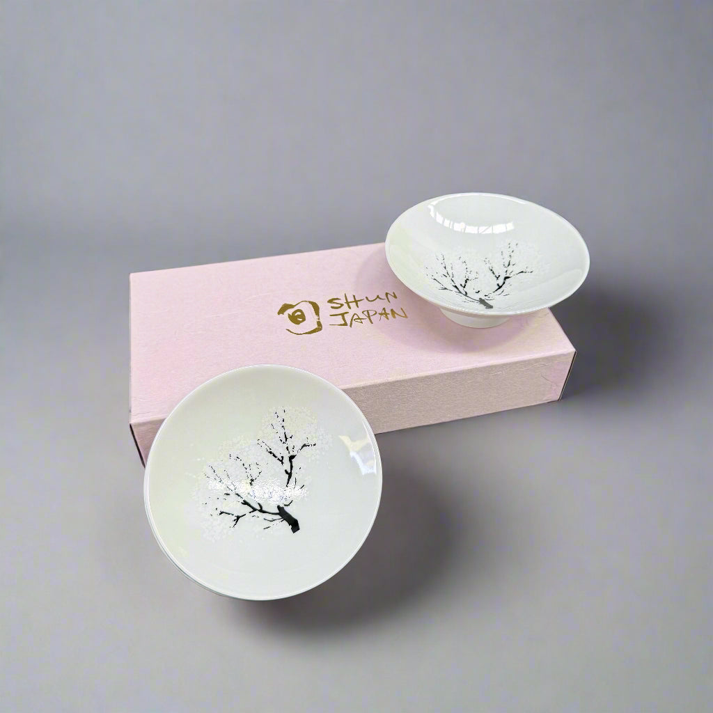 Shun Cherry Blossom Color Changing Sake Cup