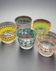 Polska Style Glass Cup Set (5pcs)