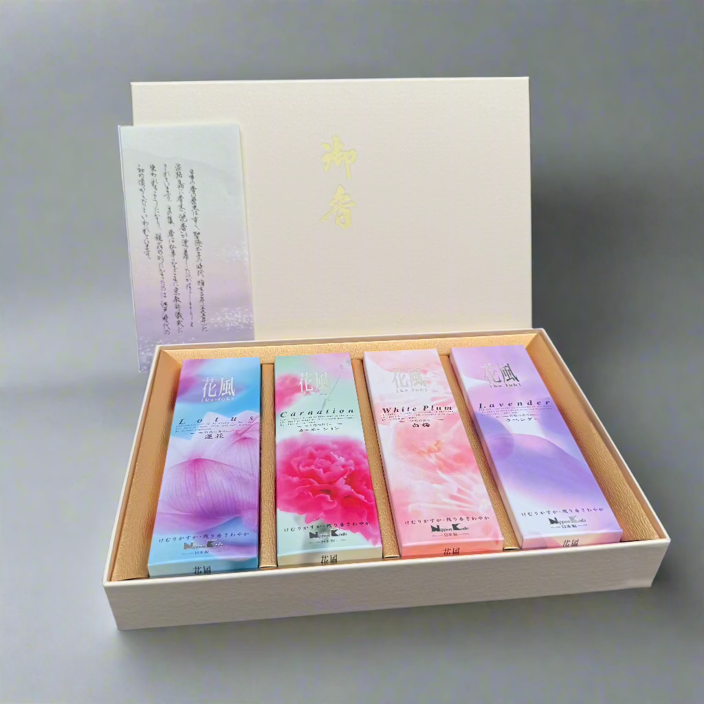 Nippon Kodo KA-FUH Floral Scent Incense Gift Box