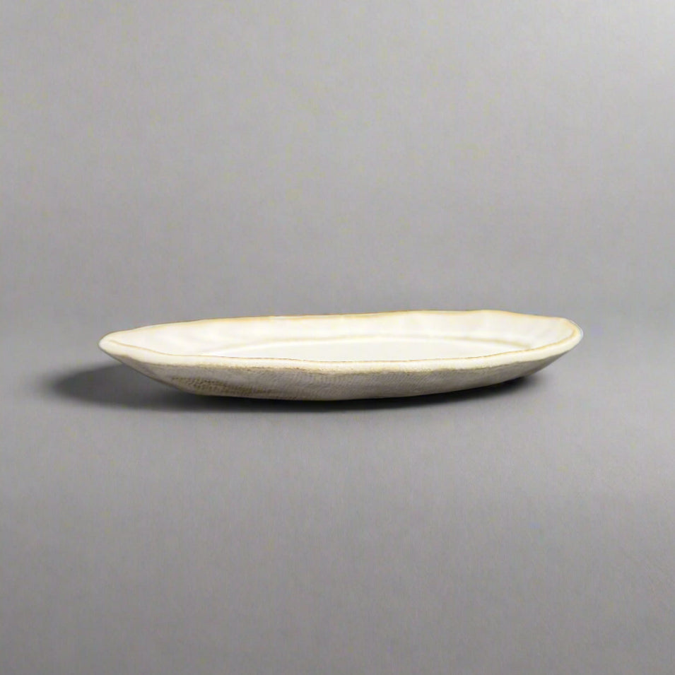 Tojiki Tonya Linen Oval Plate