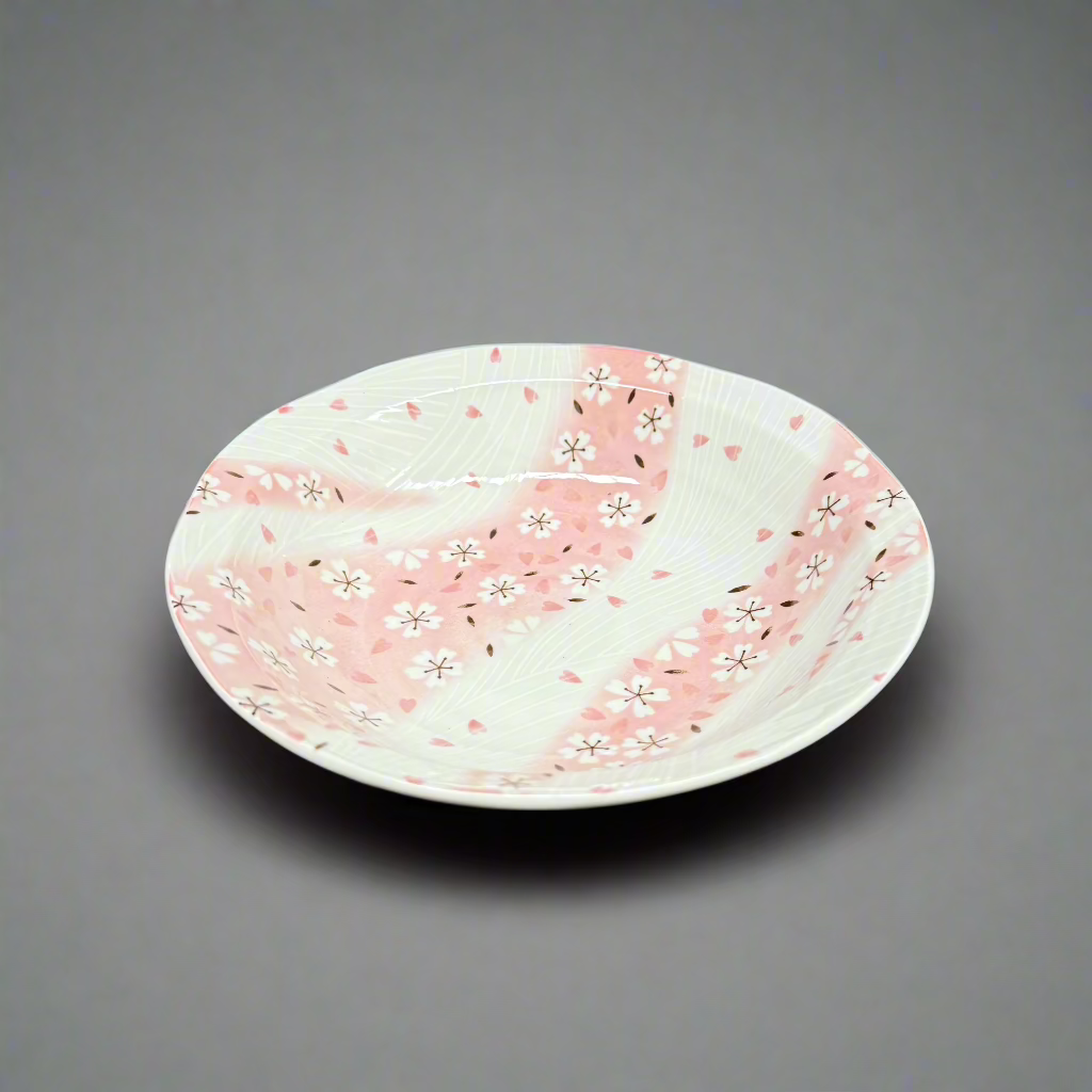 Fukui Craft Cherry Blossom Plate Pair Set