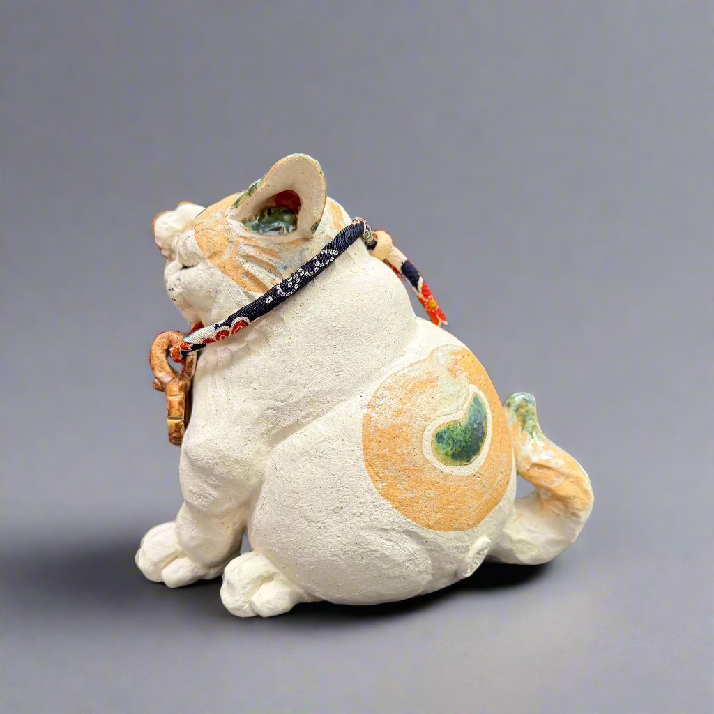 Cat Clay Sculpture NO.2-1