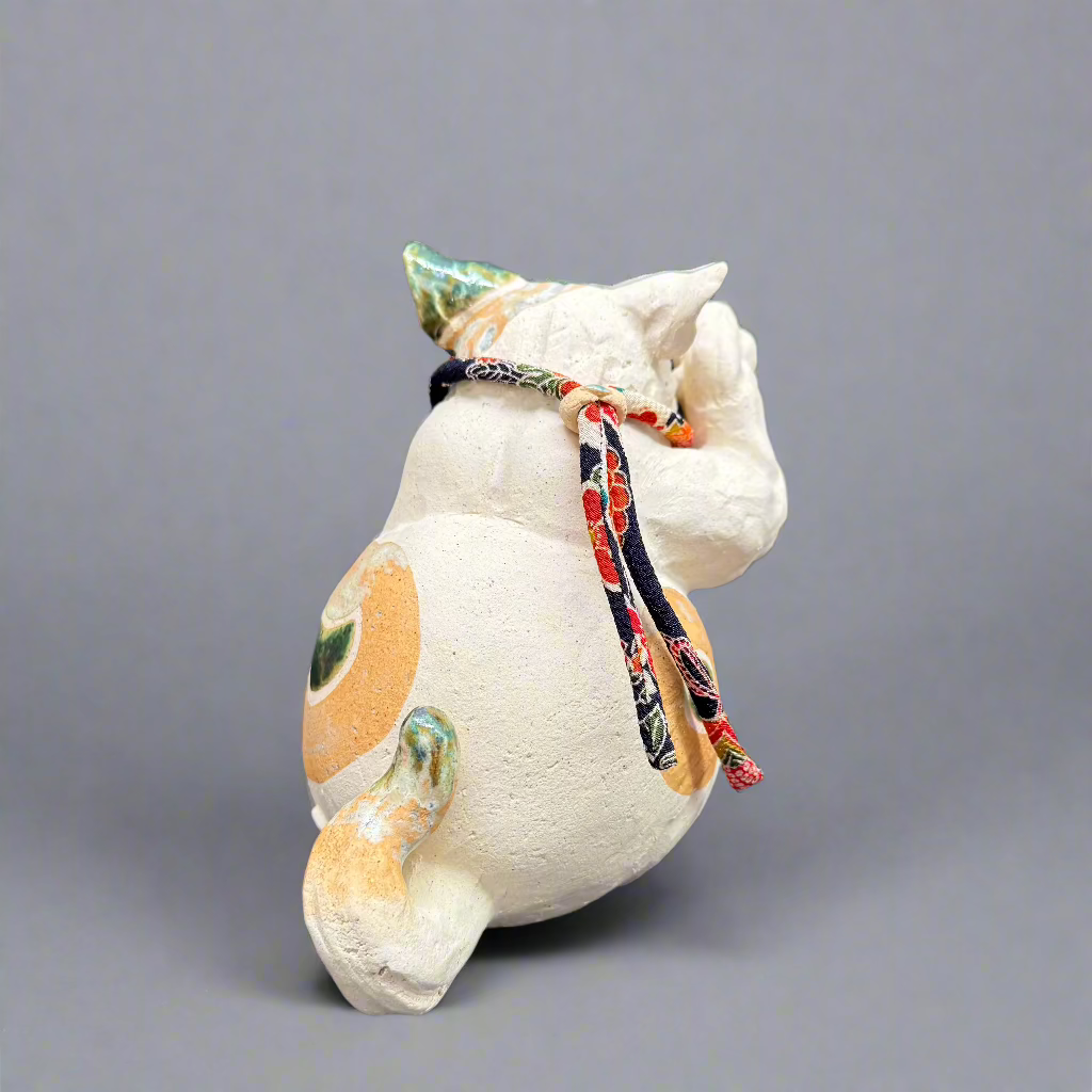 Cat Clay Sculpture NO.2-1