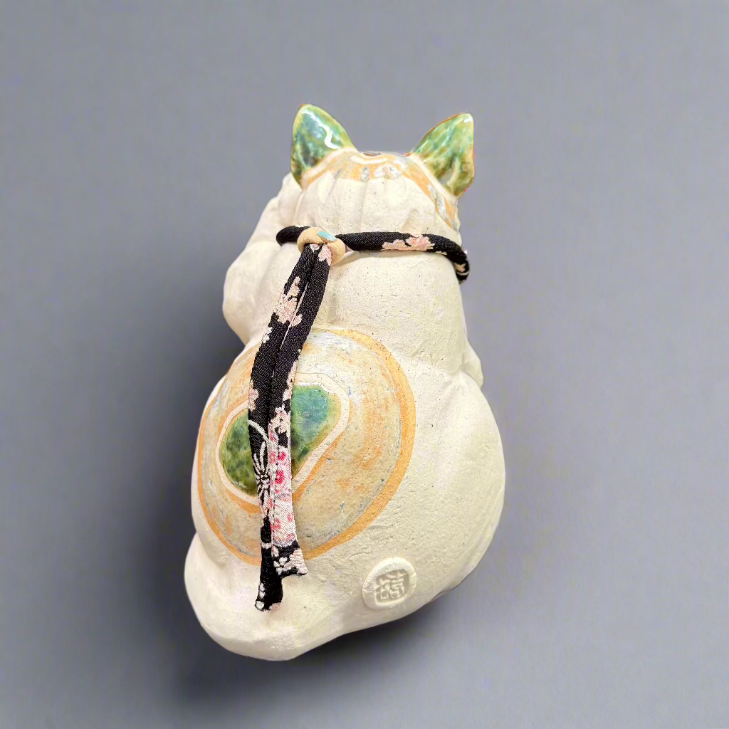 Cat Clay Sculpture NO.2-2