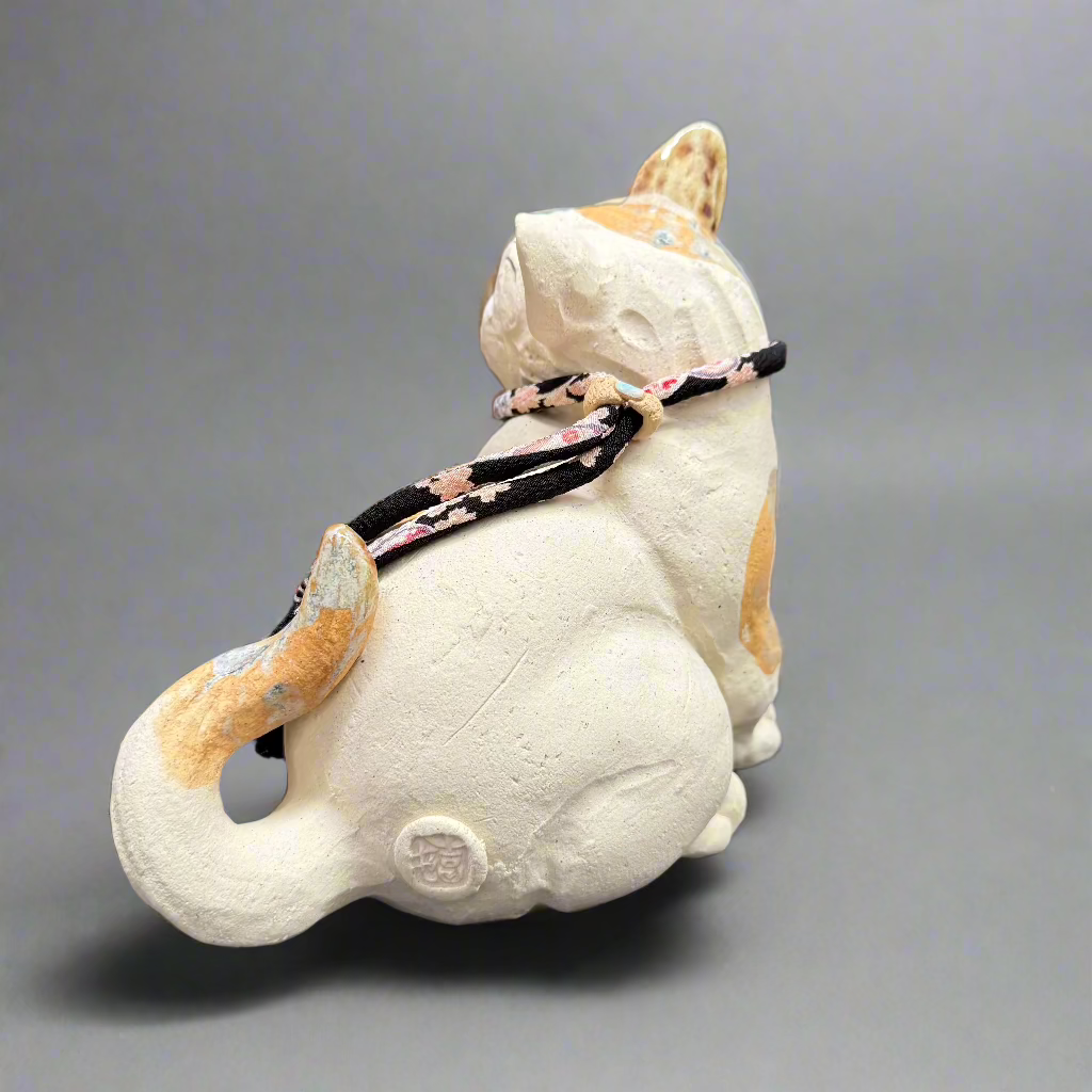 Cat Clay Sculpture NO.5-1