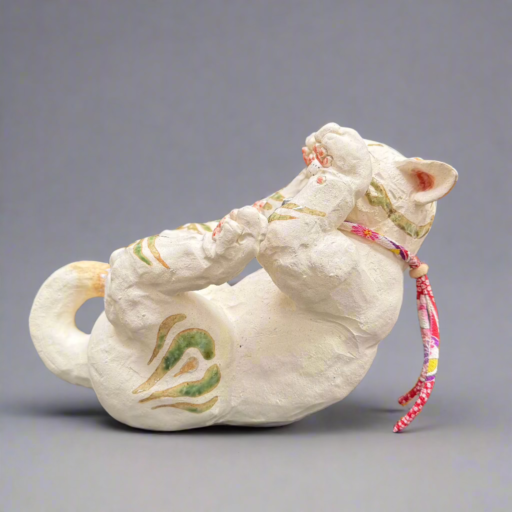 Cat Clay Sculpture NO.8