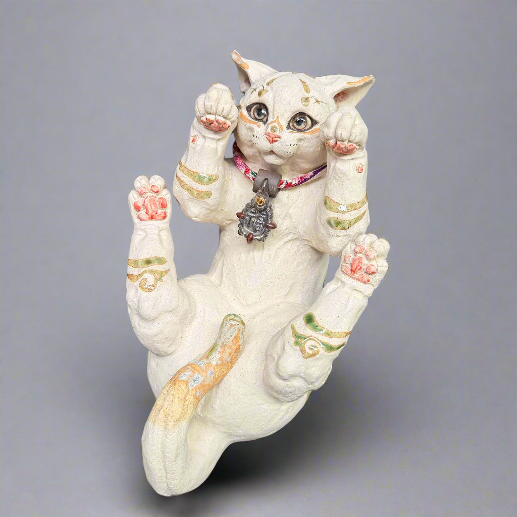 Cat Clay Sculpture NO.8