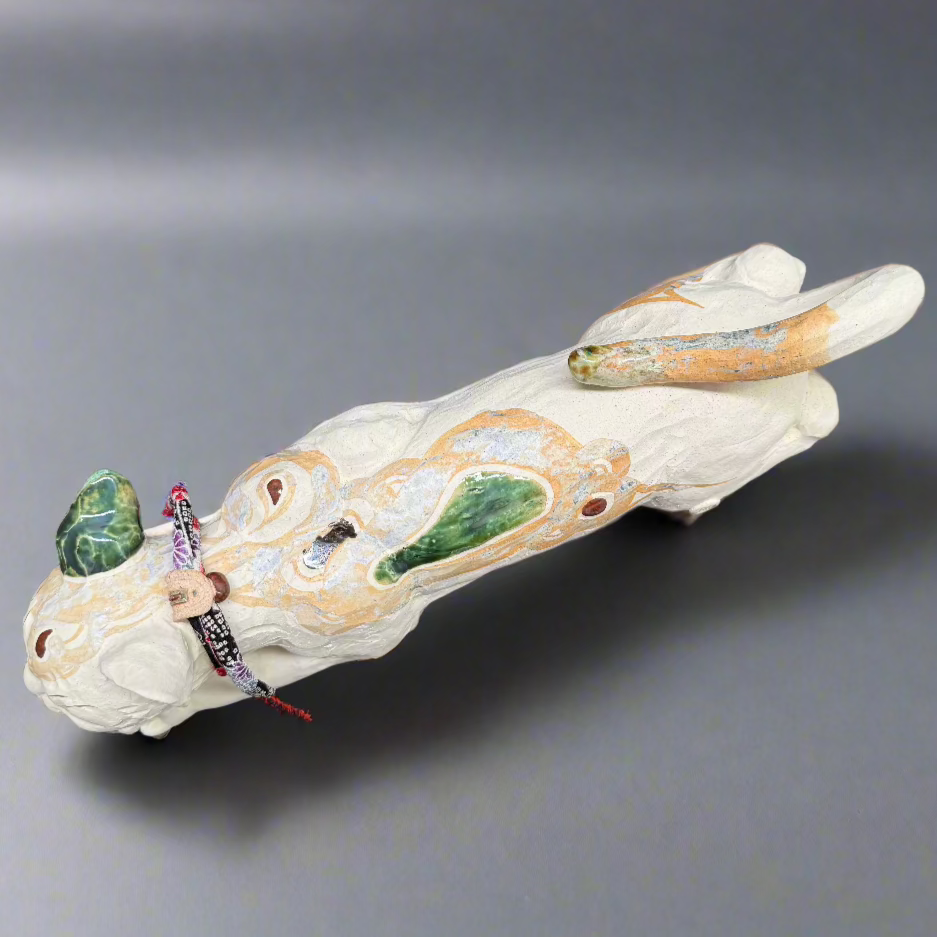 Cat Clay Sculpture NO.3
