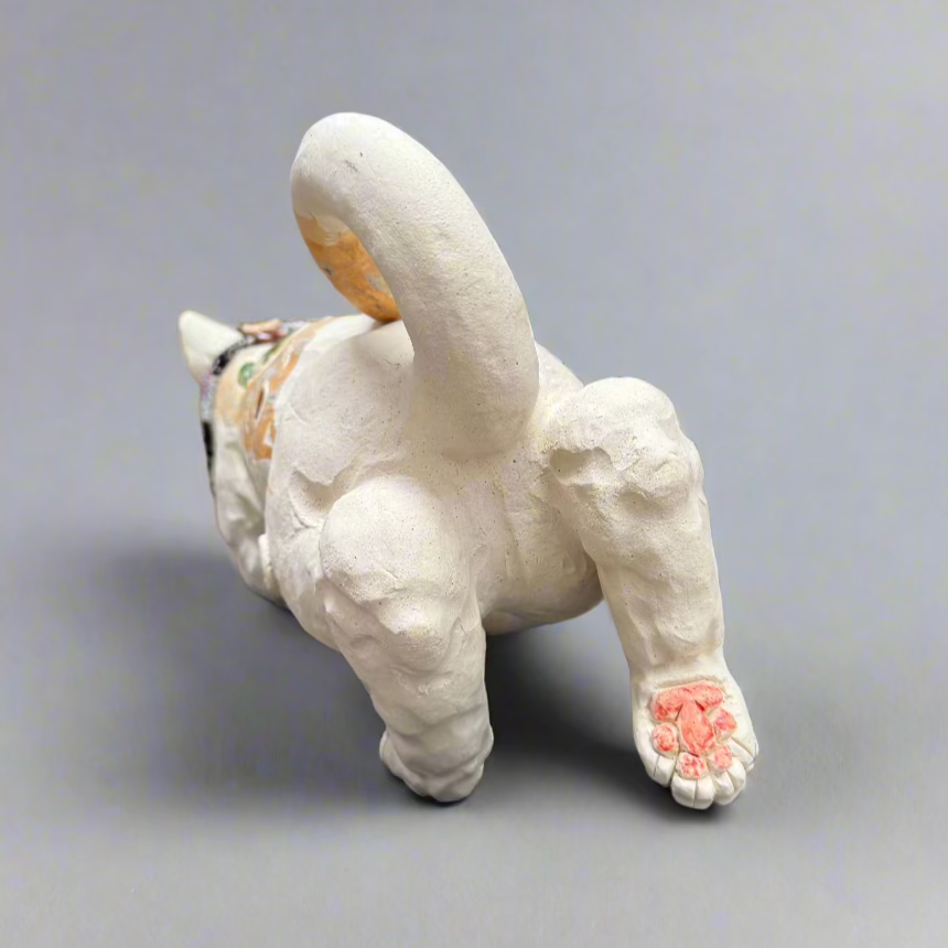 Cat Clay Sculpture NO.3