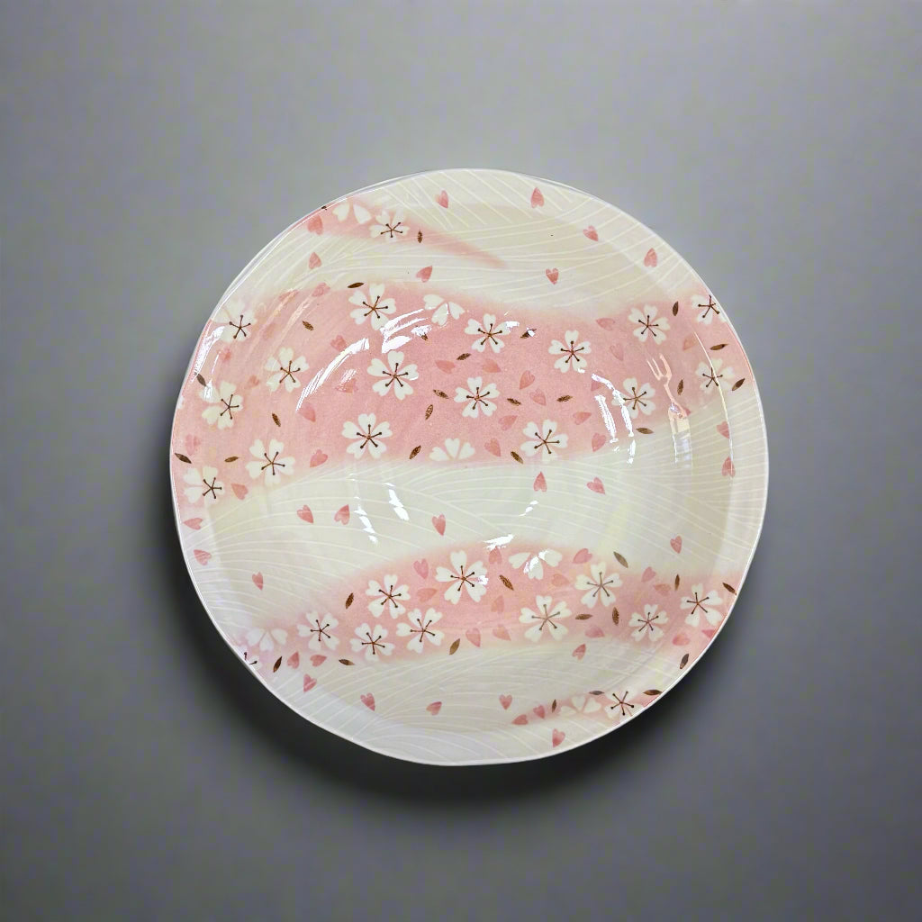 Fukui Craft Cherry Blossom Plate
