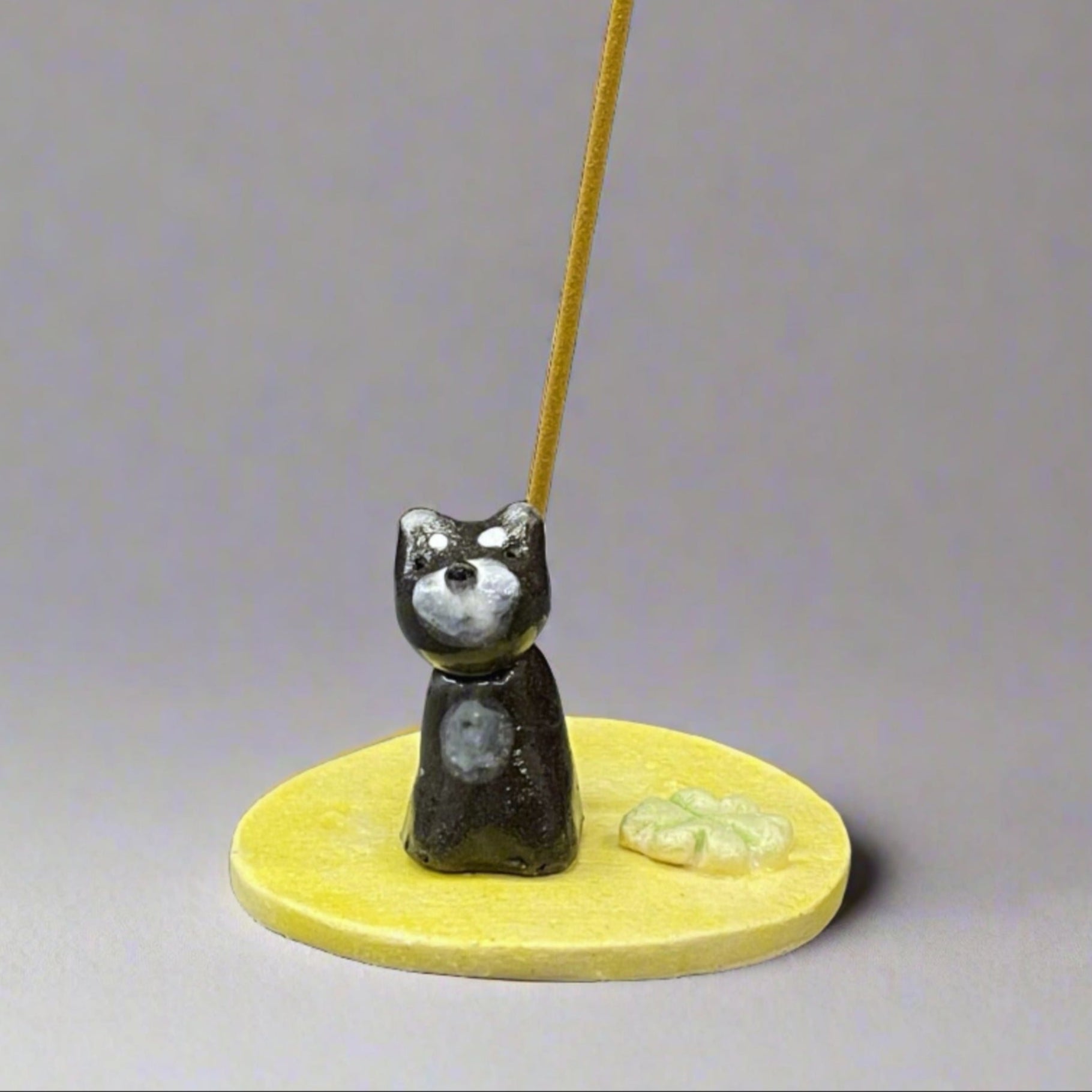 Kanesan Incense Holder - Black Shiba