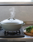 Tojiki Tonya Gray Clay Pot 3000ml