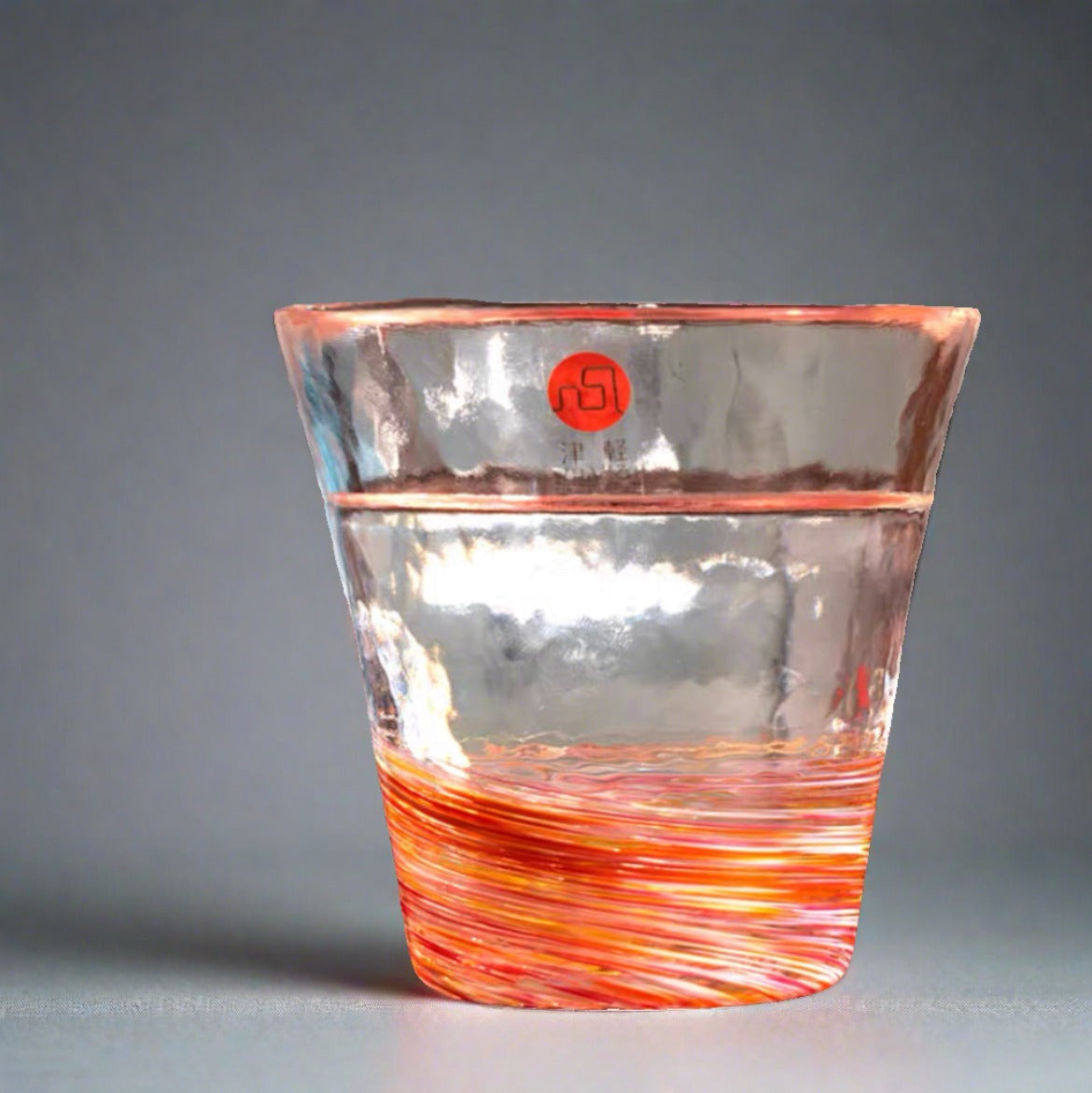 Tsugaru Vidro Water Glass Coral