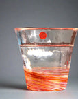 Tsugaru Vidro Water Glass Coral