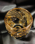 Edo Kiriko Crystal Whisky Glass by Junichi Nabetani - Meteor Rock 流星ロック (Four Colours)