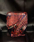 Edo Kiriko Crystal Whisky Glass by Junichi Nabetani - Meteor Rock 流星ロック (Four Colours)