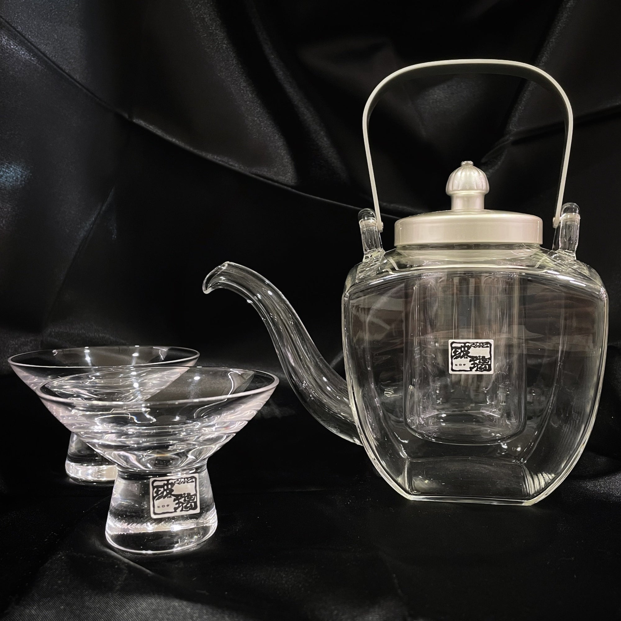Hirota Glass Sake Set - Clear