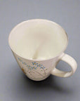 Kutani-ware Rabbits Mug White