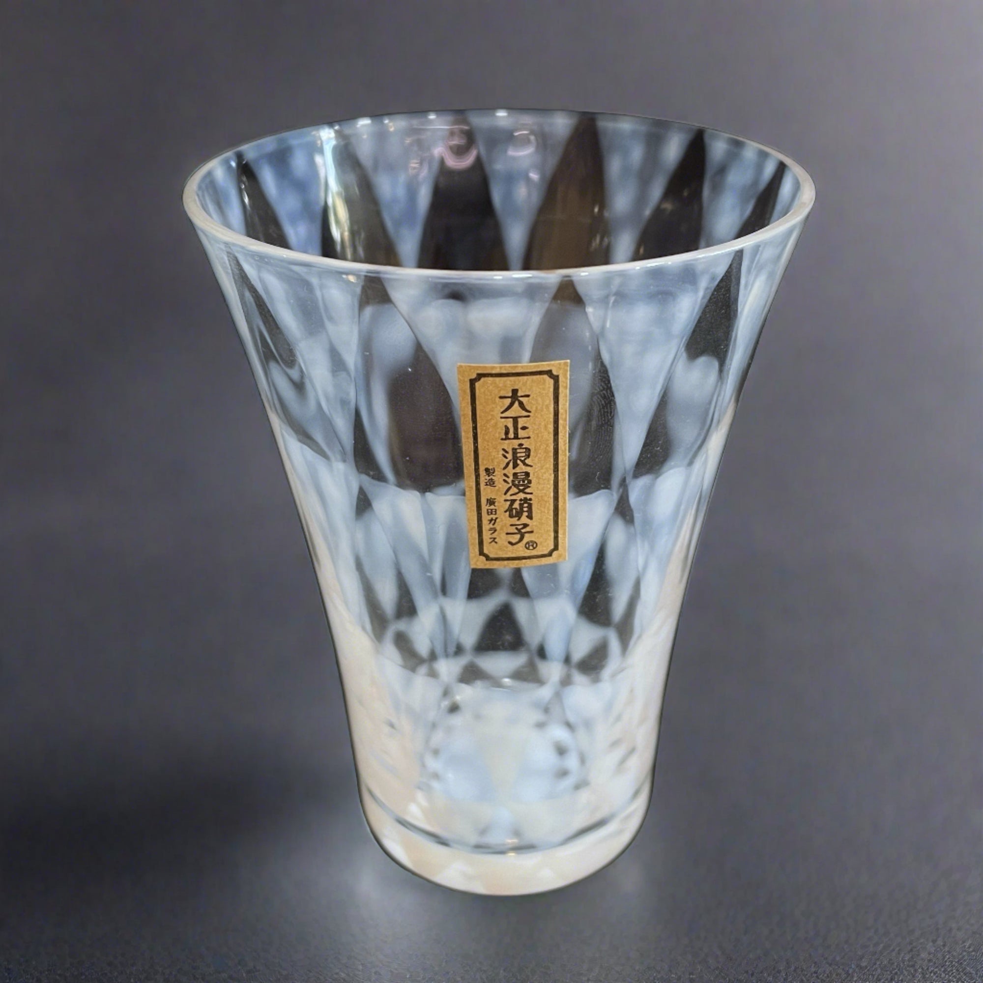 Hirota Taisho Romantic Glass Cup - Scale