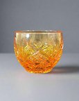 Haku Edo Kiriko Sake Cup - Sasanoha
