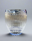 Toa Glass Edo Kiriko Whisky Glass by Satoshi Nabetani - Bud 蕾 (Blue)