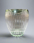Toa Glass Edo Kiriko Whisky Glass by Satoshi Nabetani - Bud 蕾 (Green)