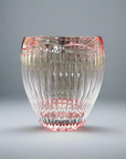 Toa Glass Edo Kiriko Whisky Glass by Satoshi Nabetani - Bud 蕾 (Pink)