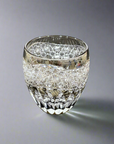 Toa Glass Edo Kiriko Whisky Glass by Satoshi Nabetani - Sunflower 向日葵 (Black)