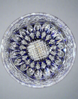 Toa Glass Edo Kiriko Whisky Glass by Satoshi Nabetani - Sunflower 向日葵 (Purple)