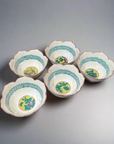 Kutani-ware Yoshidaya Style Small Bowl Set 5pcs