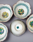 Kutani-ware Yoshidaya Style Small Bowl Set 5pcs