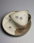 Ichiyama Flower Coffee Cup and Saucer