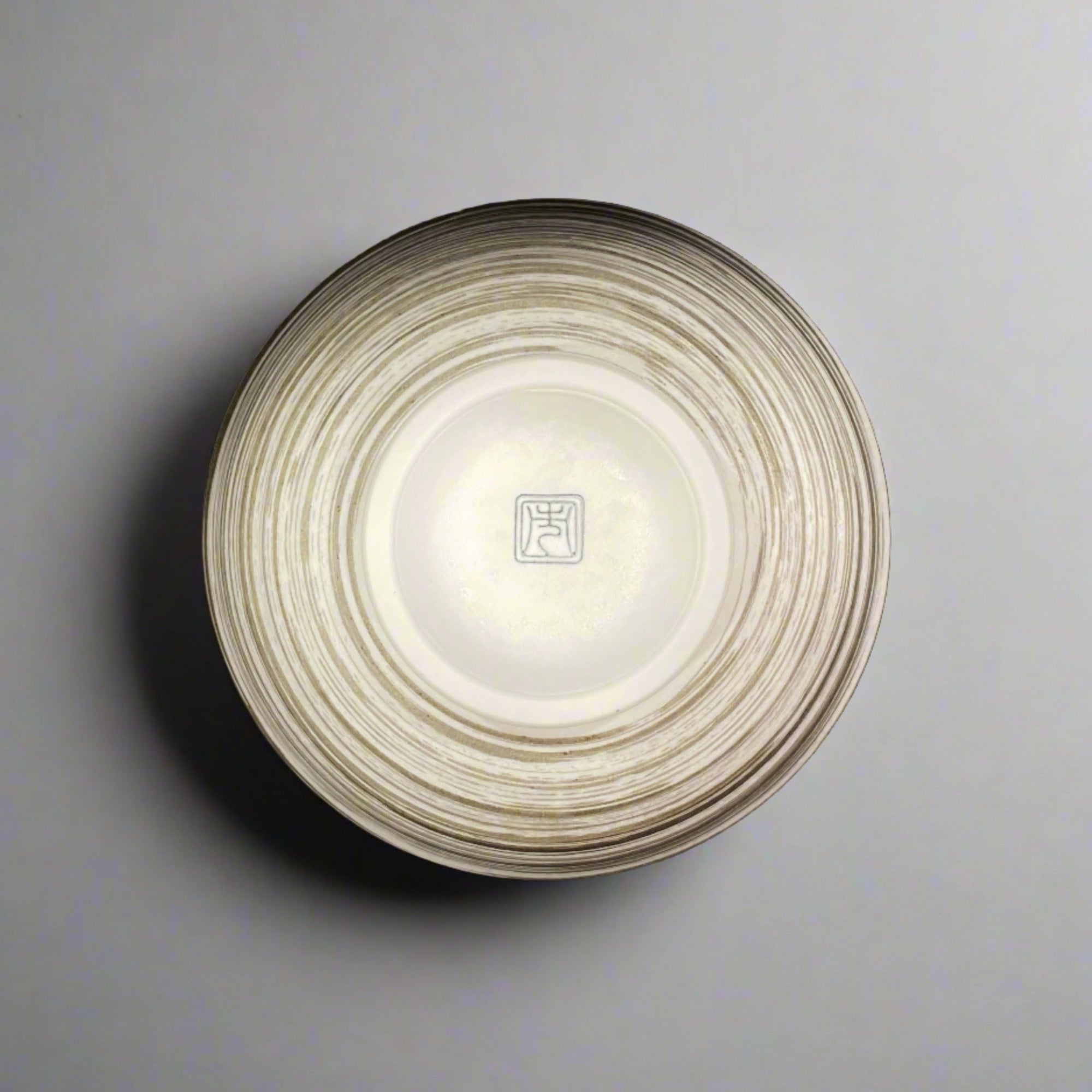 Kakunaka Rust Swirl Pattern Medium Bowl