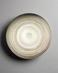 Kakunaka Rust Swirl Pattern Medium Bowl