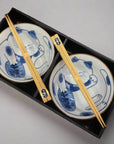 Ichiyama Senmanryo Cats Multipurpose Bowl Pair Set