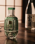 Kagami Edo Kiriko Sake Glass Set - Bamboo Stem 竹の膳