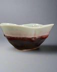 Fukui Craft Red Four-split Bowl