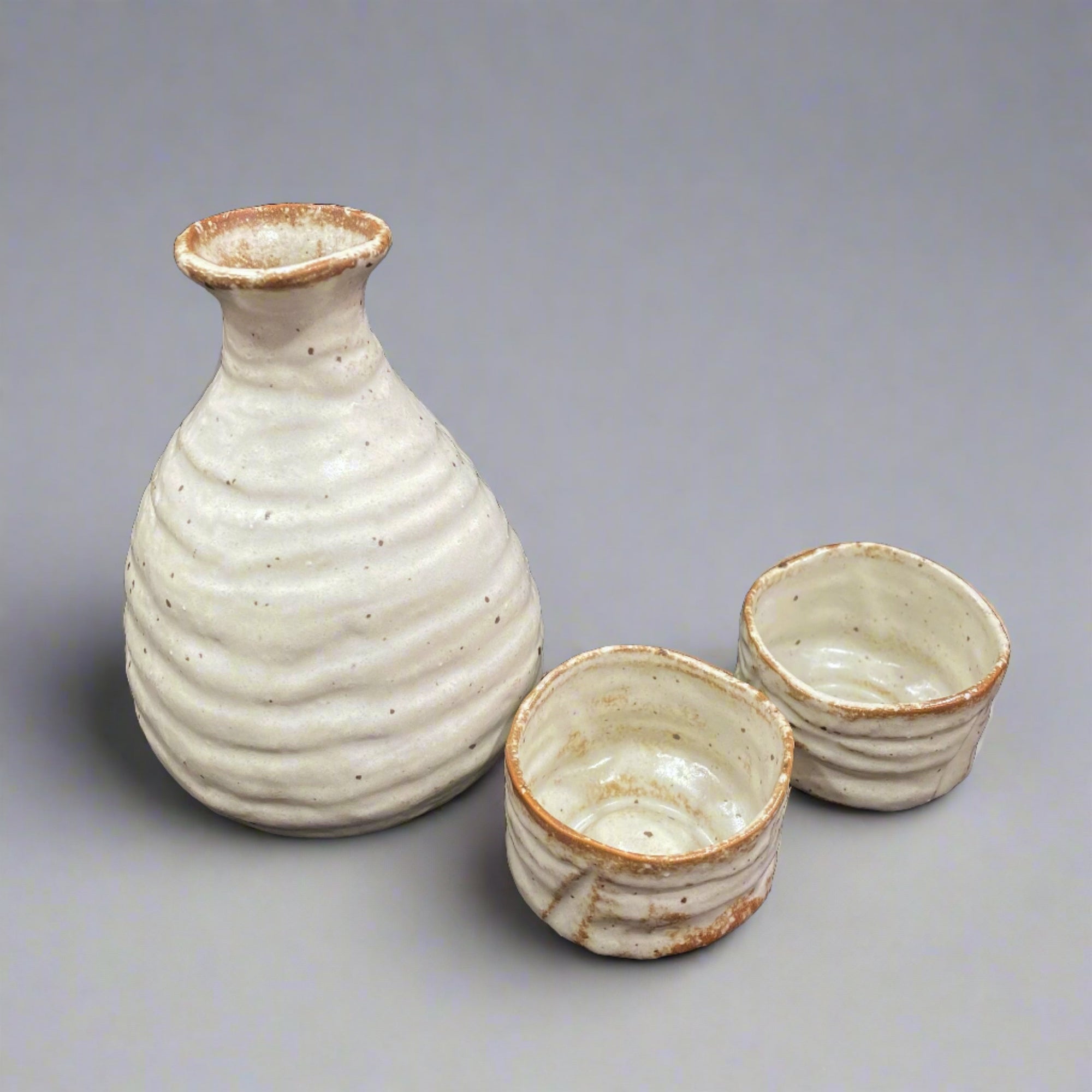 Ichiyama Rustic Handcrafted Sake Set