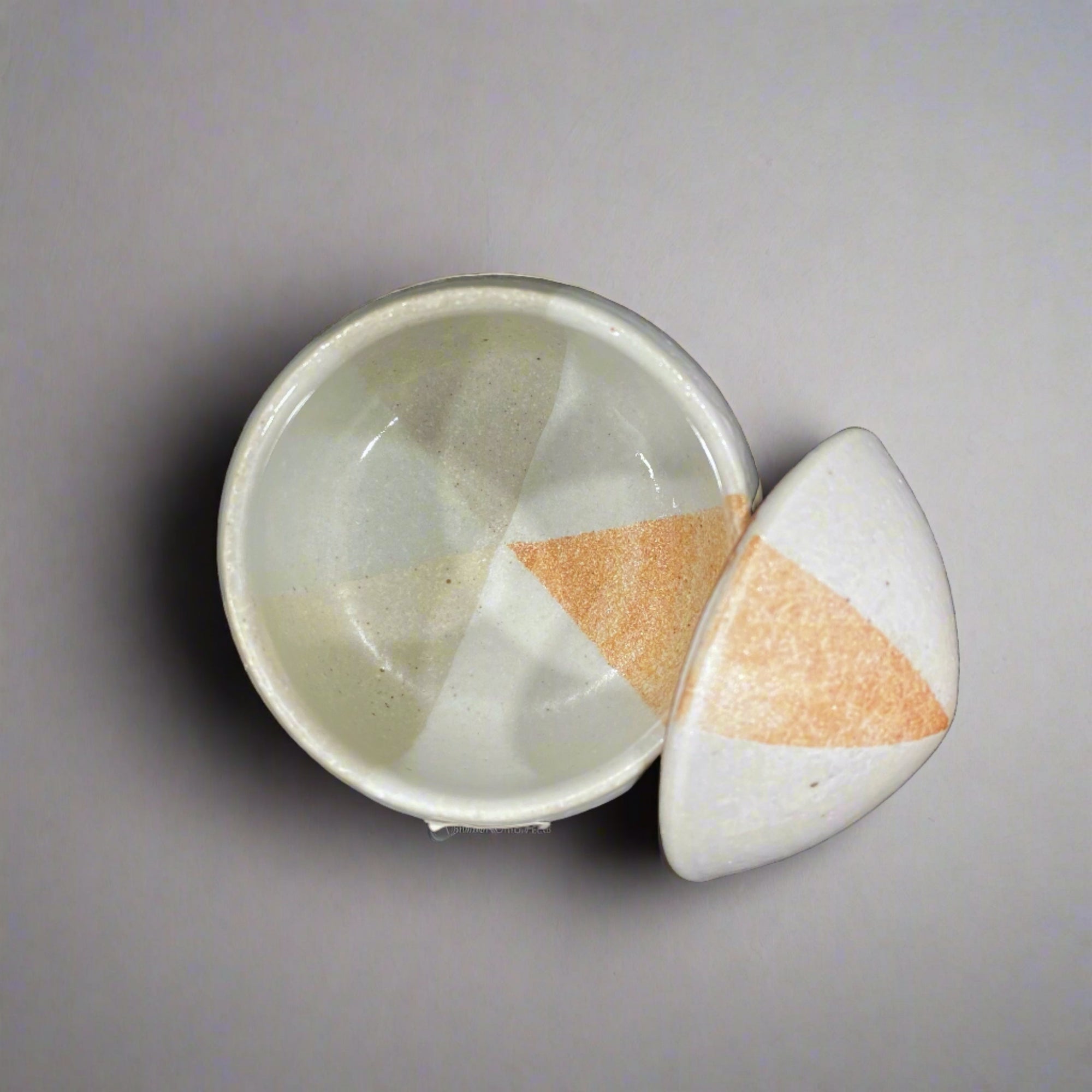 Santo Chawanmushi Bowl with Lid - Grey