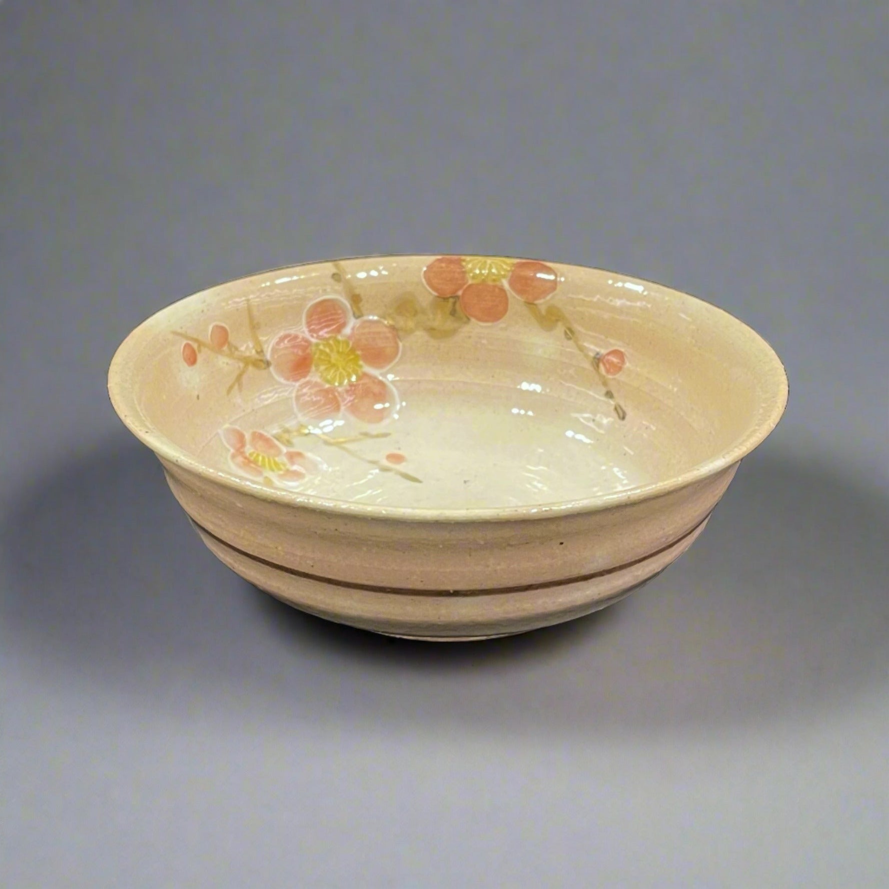 Asahido Shallow Bowl 14cm - Sakura