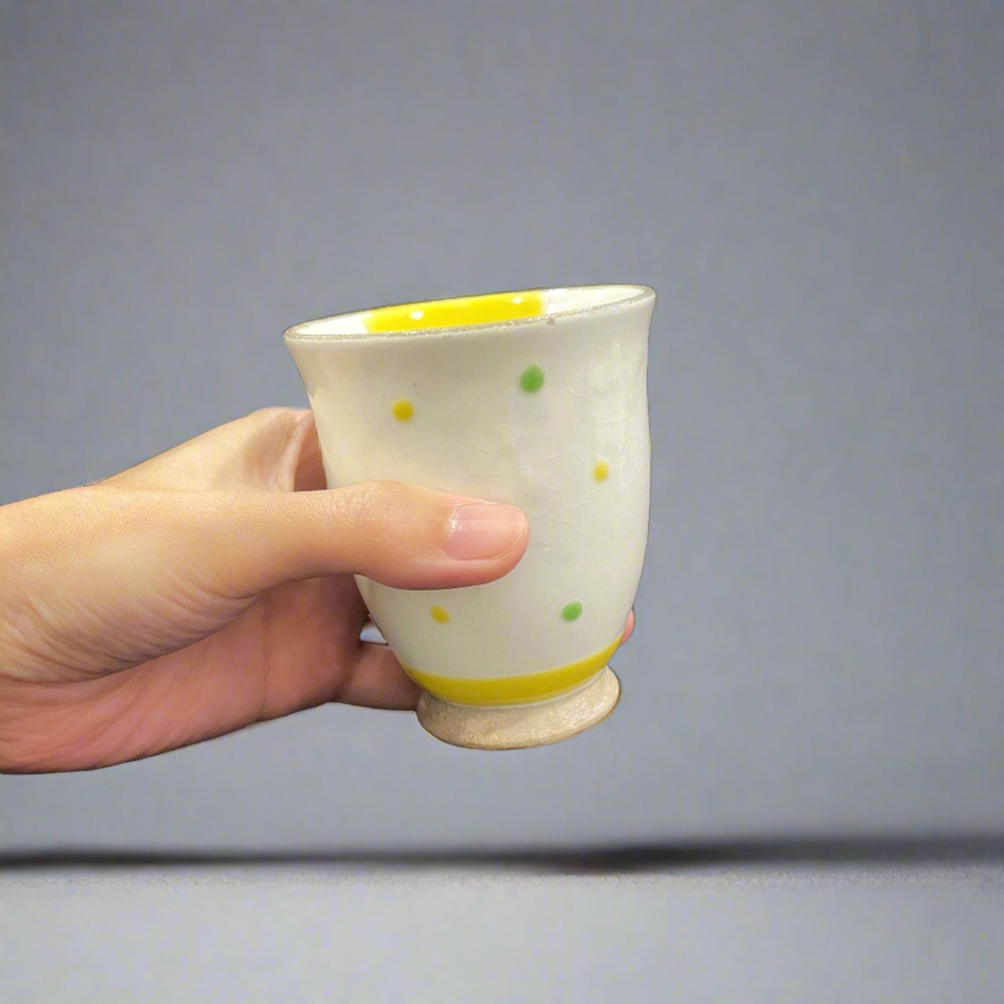 Mino-ware Yuzu Teacup