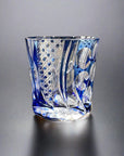 Edo Kiriko Crystal Whisky Glass by Junichi Nabetani - Wings 翼