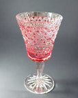 Edo Kiriko Crystal Sake Glass by Toshio Takizawa